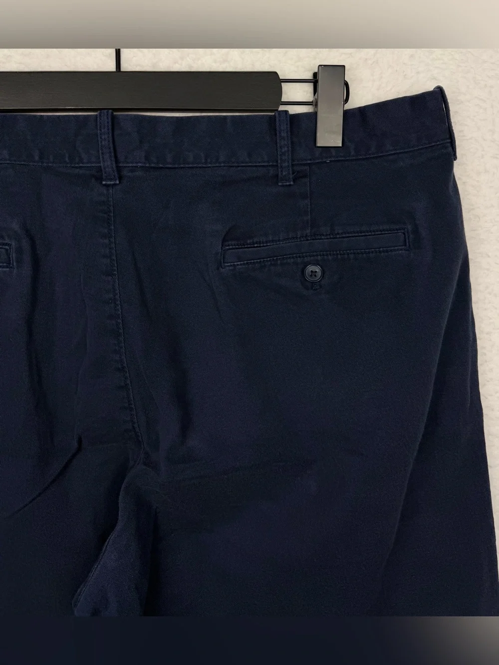 J. CREW • Flex Navy Straight Fit Stretch Cotton Chino Pants, 40x32
